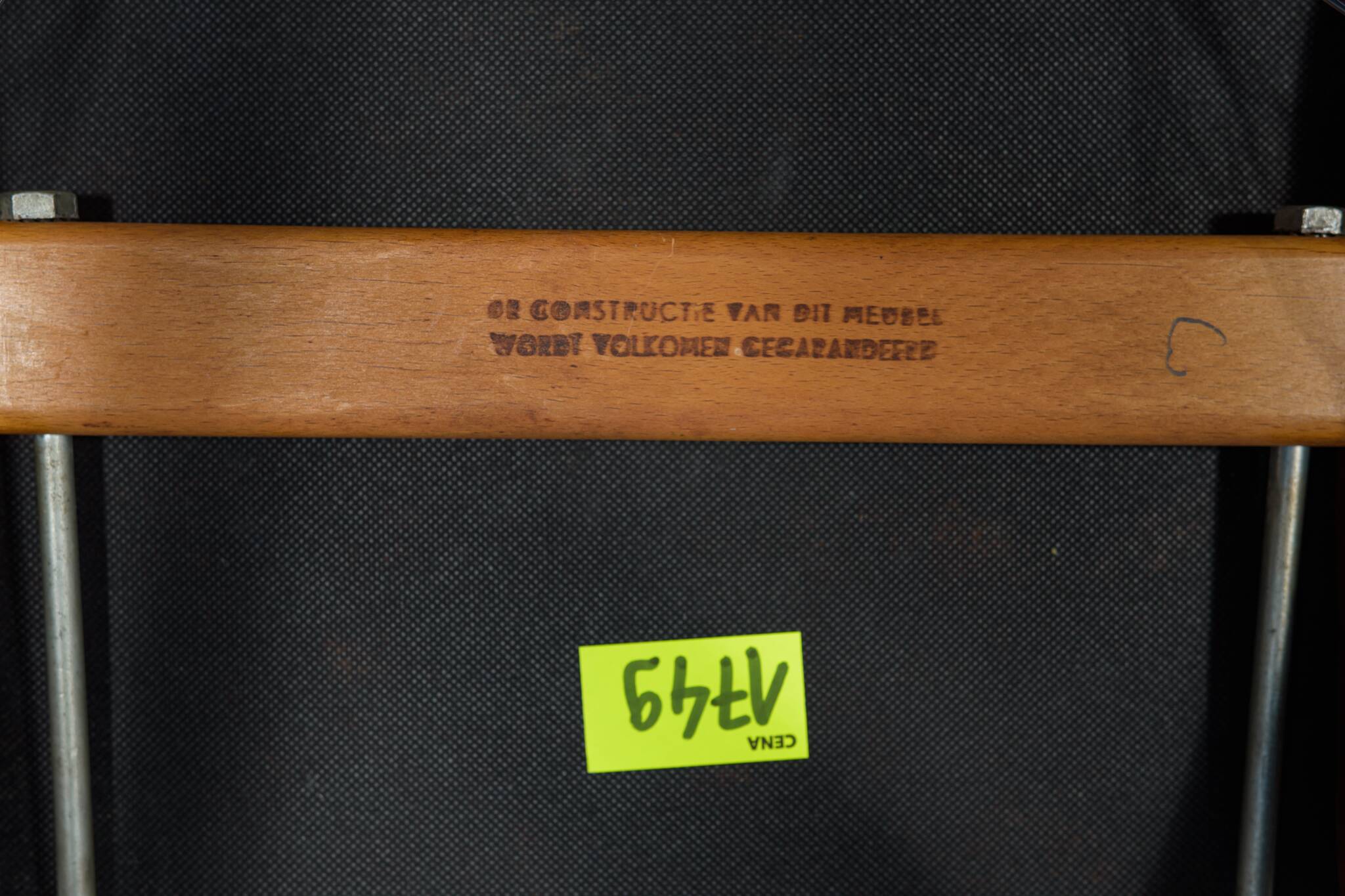 Mid-Century Teak Dining Chairs  Scissor by Louis van Teefelen for Wébé, Netherlands, 1950s, Set of 4