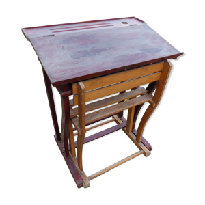 ancien bureau d'écolier