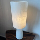 Mid-Century Modernist Spanish Alabaster Table Lamp, 1990s