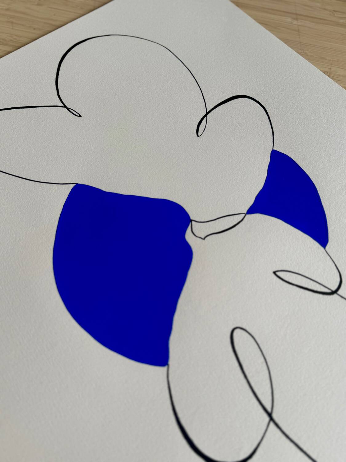 Blue Sun 04 - 40 x 50 - Atelier Agapé