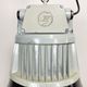Set of 4 Industrial  Black Enamel Pendant Lamps from Elektrosvit, 1970s