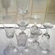 Old wine glass in baccarat crystal model art deco ht 14,5 cm