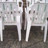 Suite of 6 Mambo armchairs by Paulin for Stamp