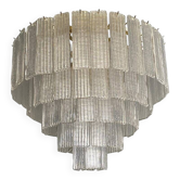 Diamond Strips “Listelli” Murano Glass Flush Mount