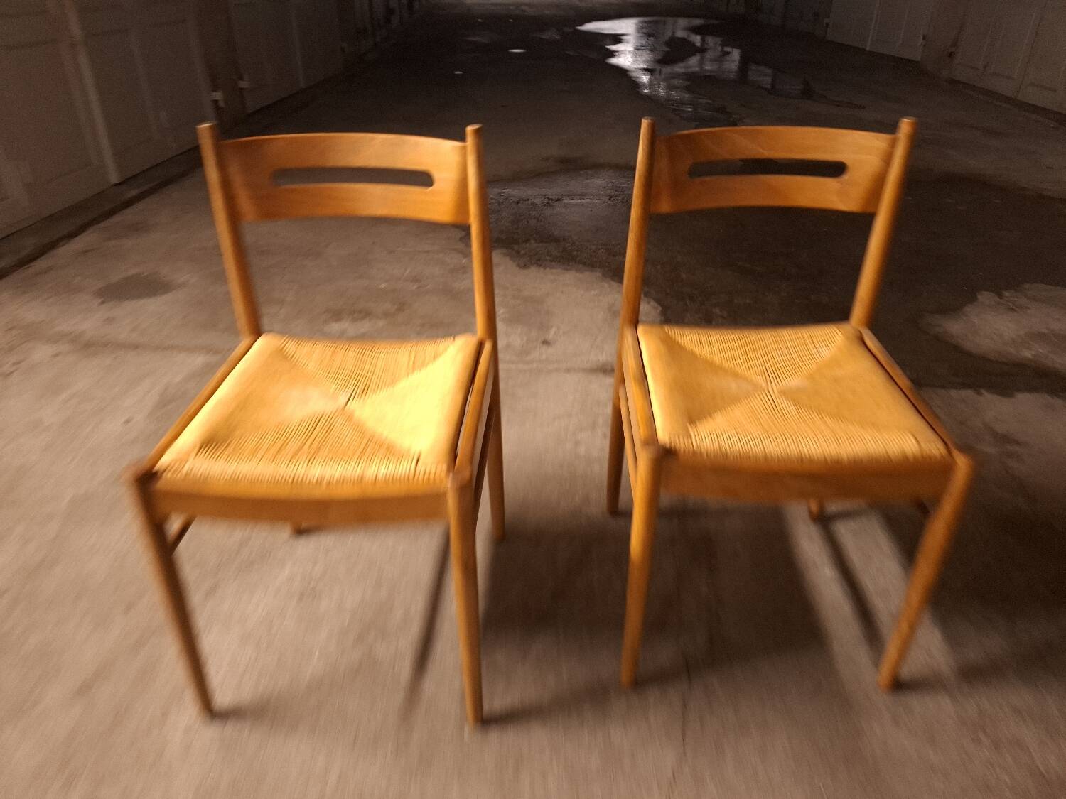 Set of two Dal Vera chairs from the 1970s, Italy.