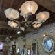 Ezan Art Deco 6-light chandelier