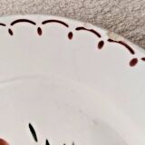 Set of 5 Vintage Badonviller Deep Plates