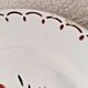 Lot de 5 Anciennes Assiettes Creuses Badonviller Vintage