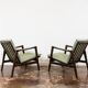 Fauteuils Mid Century Modernes Type 300 130, 1960s, Set de 2