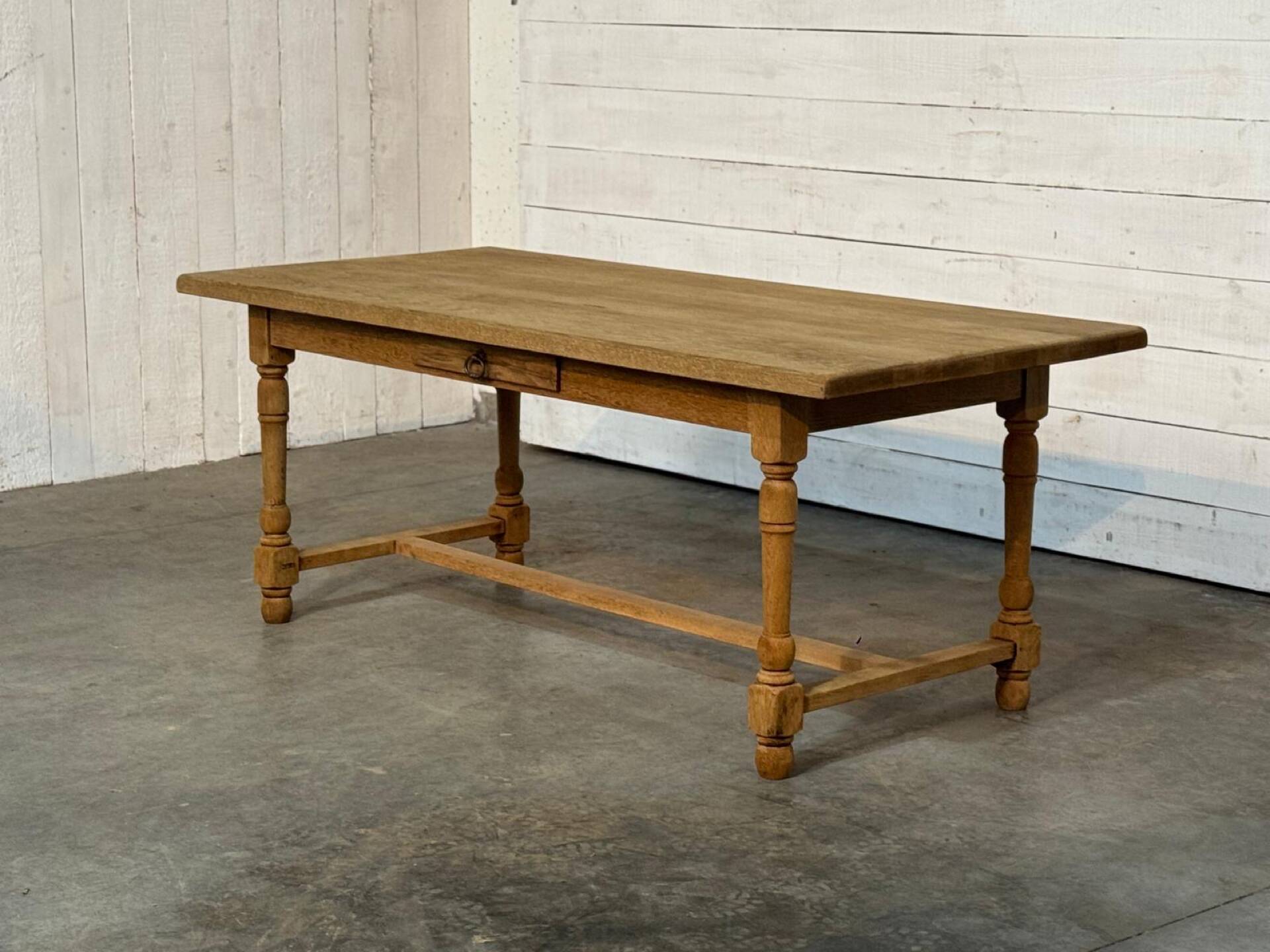 Oak farmhouse table