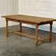 Oak farmhouse table
