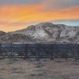 Original signed lithograph by JR: Death Valley, 2021