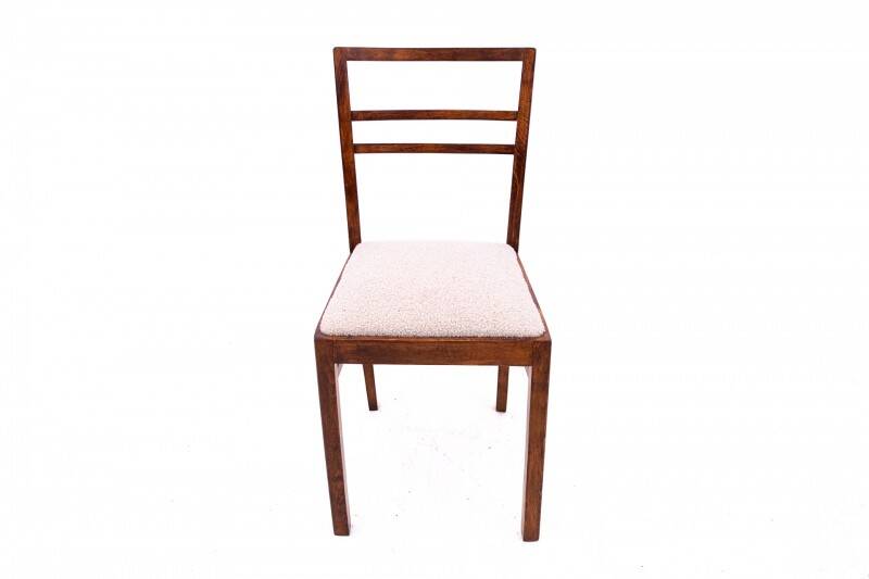 Pair of chairs, Poland, 1940s. After renovation.