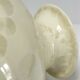Ceramic vase with crystallizations by Bernard Guipouy stamped