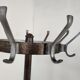 Cast iron coat hanger from the 1950s
