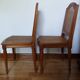 Duo de chaises cannées