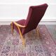 Fauteuil vintage en velours