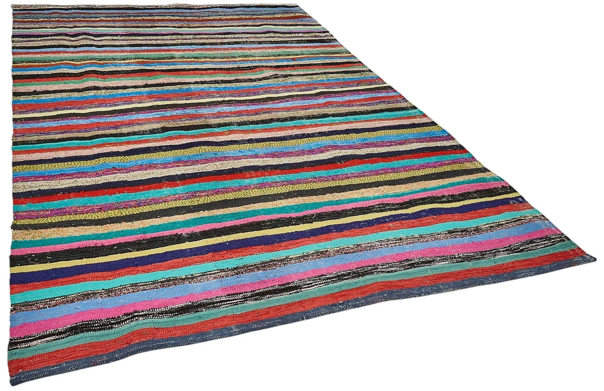 Turkish Handwoven Flatweave Chaput Kilim 203 cm x 298 cm