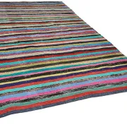 Turkish Handwoven Flatweave Chaput Kilim 203 cm x 298 cm