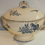 Tureen Sarreguemines & Digoin model Favorite blue