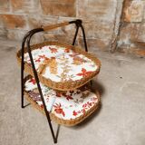 Vintage servant display or magazine holder