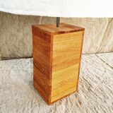 Oak lamp base, midi size