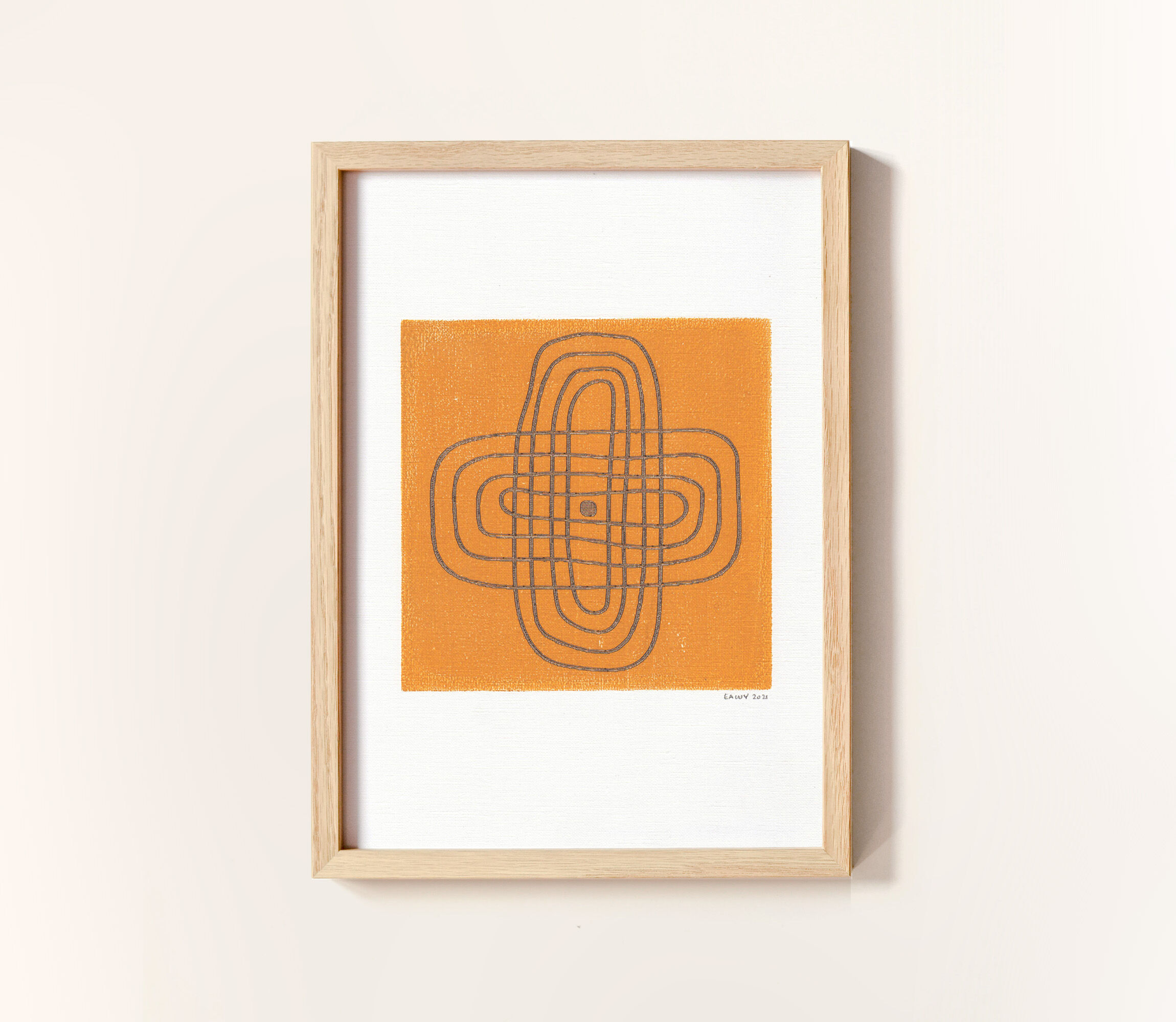 Abstract illustration T480 signed eawy