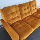 Ensemble canapé fauteuil vintage velours