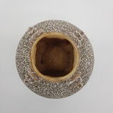 Art Deco style crisp enamel vase