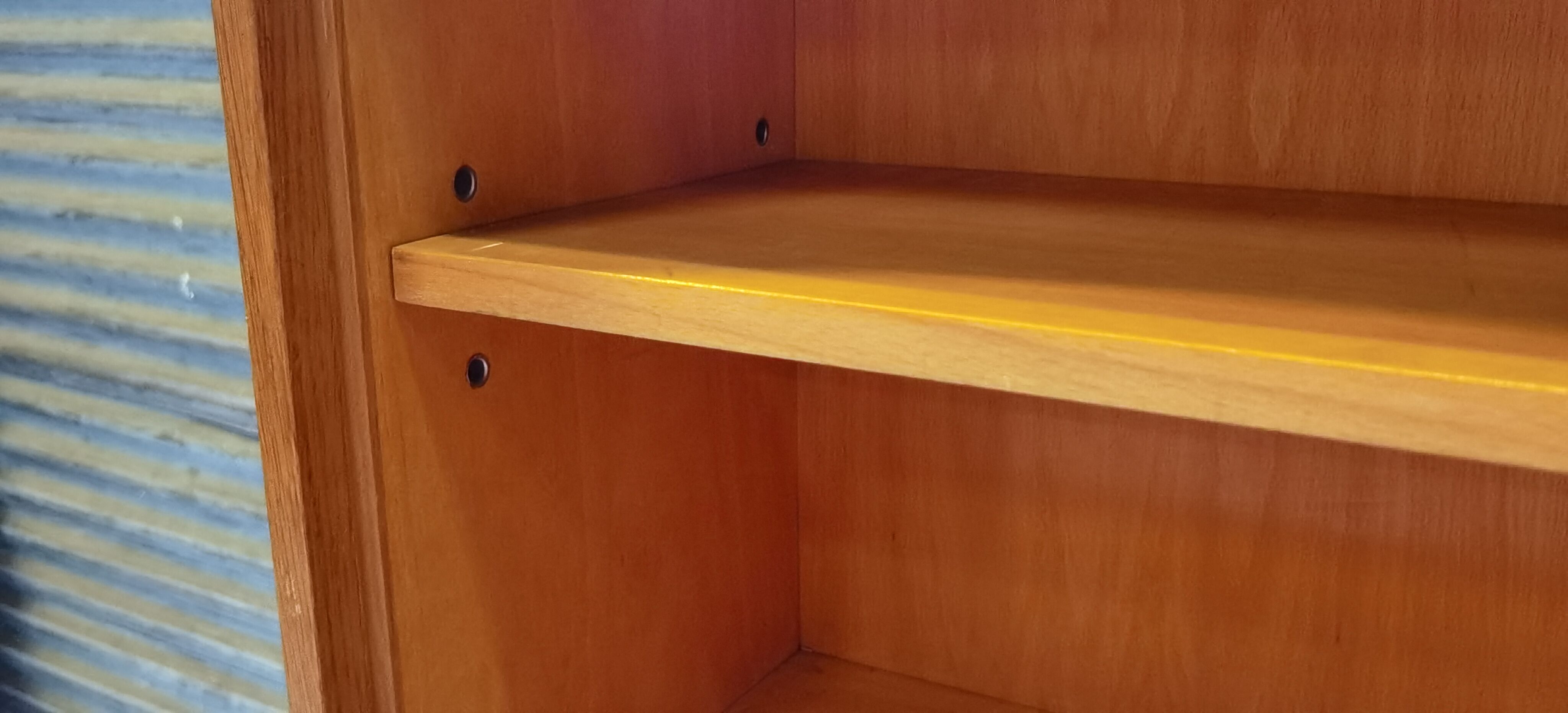 High buffet Biblitheque compass feet U 450 by Jiri Jiroutek for Interier Praha 1960