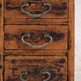 Small antique Japanese chest with drawers – Meiji / Showa period (c.1890-1945) #93