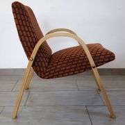 Paire de fauteuils Bow Wood par Steiner, années 50