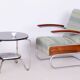 Art Deco Armchair in Beech and Spruce, 1930s