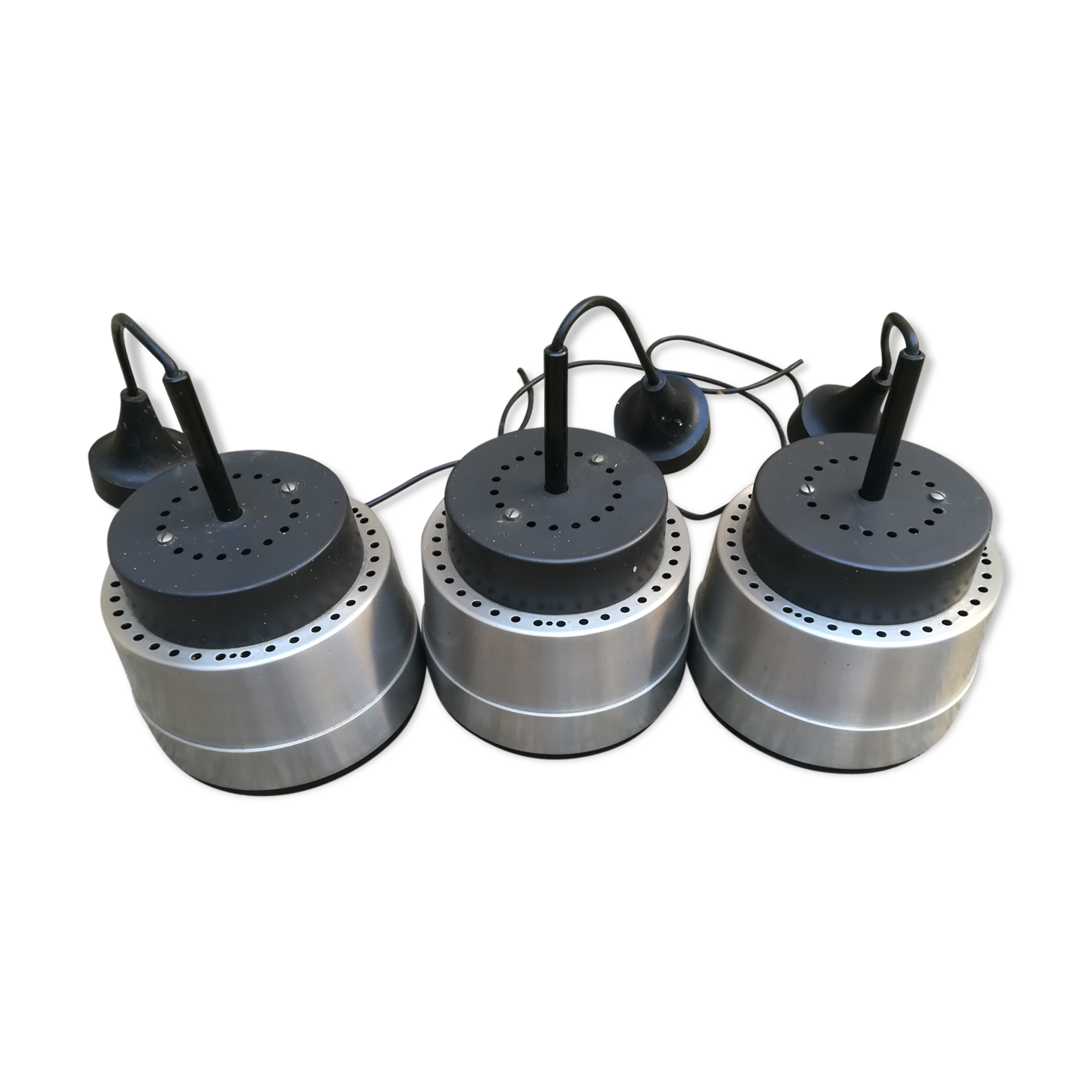 Lot of three suspensions aluminum