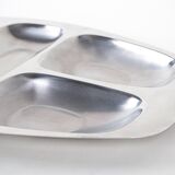 Plateau d'apéritif, design italien, années 1970, fabriqué par Alessi