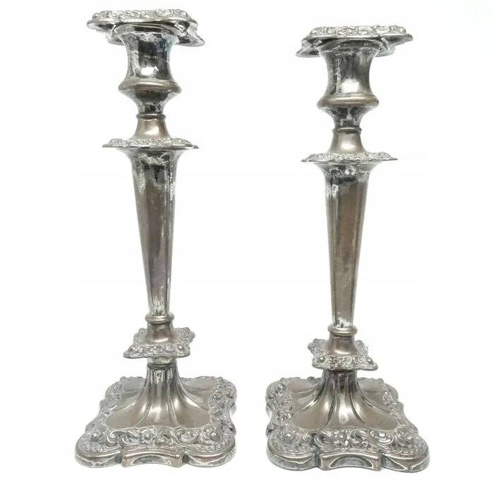 L2S Roccoco - Pair of Candle Holders