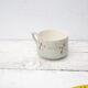 tasse à thé digoin décor fleurs et papillons liseré doré