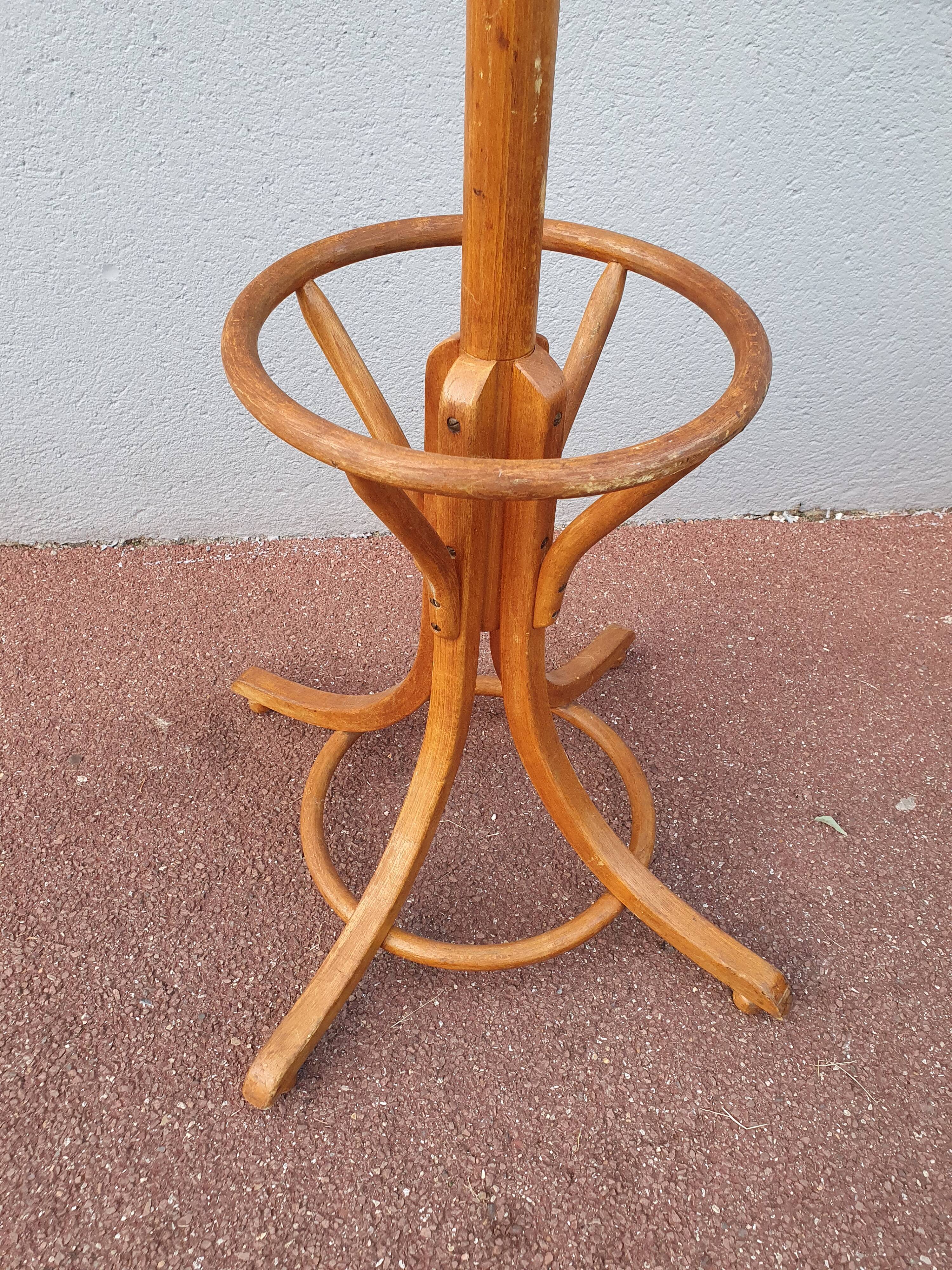 Vintage parrot coat rack