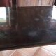 Table vintage vernie a rallonges annee 1955
