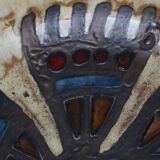 Signed Ceramic Bowl by the Belgian workshop Perignem, 1960s