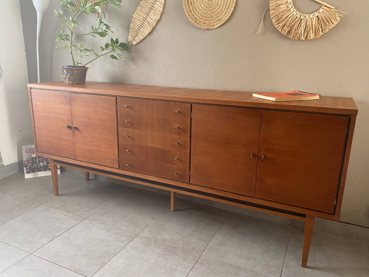 Vintage scandinavian sideboard