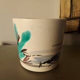 Pot, vintage ceramic pot cover from the 60's