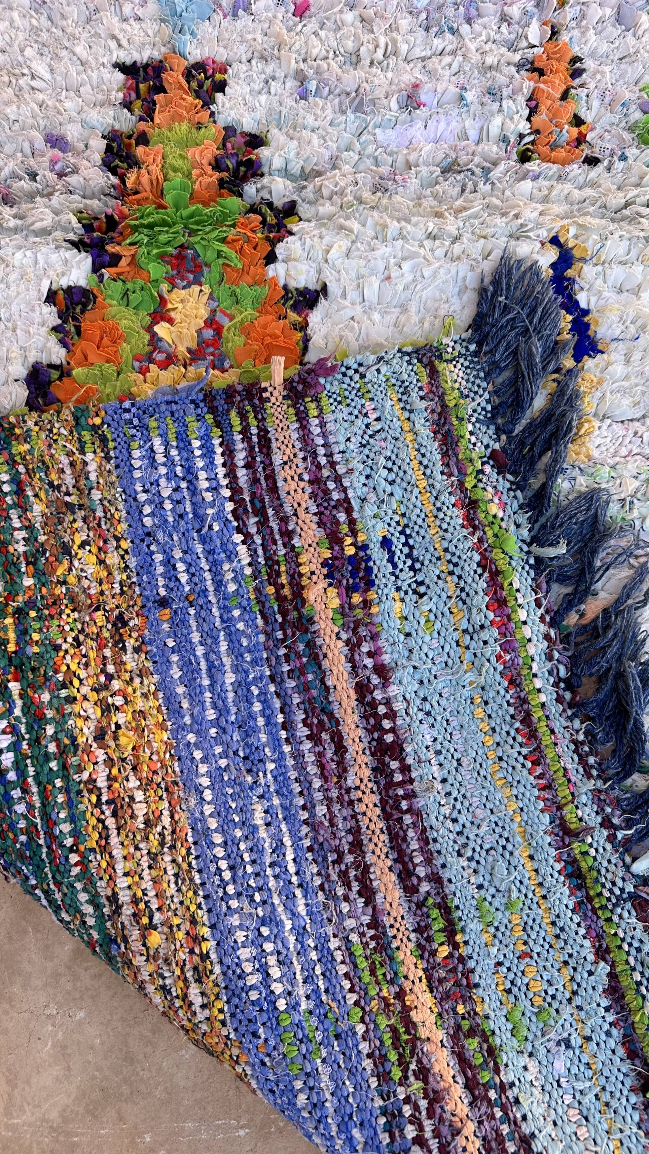 Colorful Moroccan rug - 83 x 167 cm