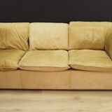 Canapé d’angle cuir 60 70 vintage