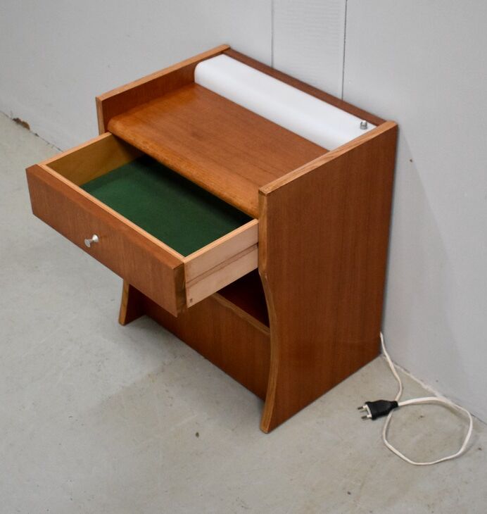 Beside table 1970