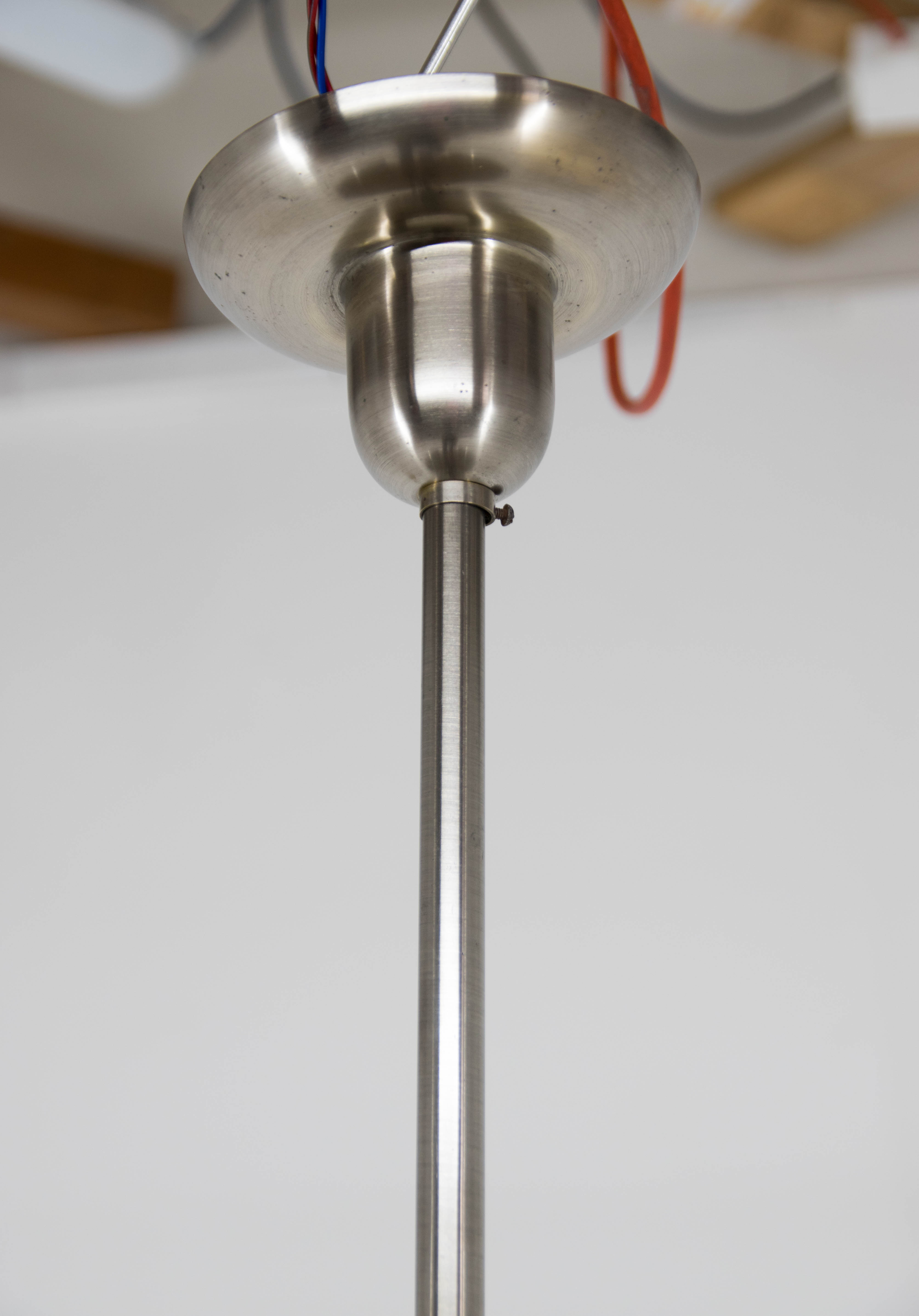 Ultra Rare Bauhaus Chandelier by IAS, 1930s