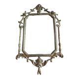 Miroir en bronze 21x35cm