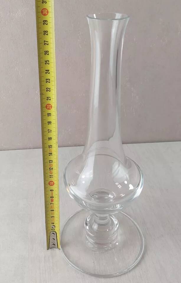 vase / soliflore, in crystal