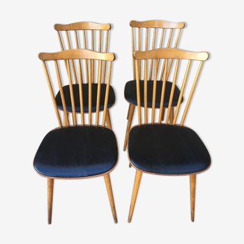Set of 4 Baumann chairs