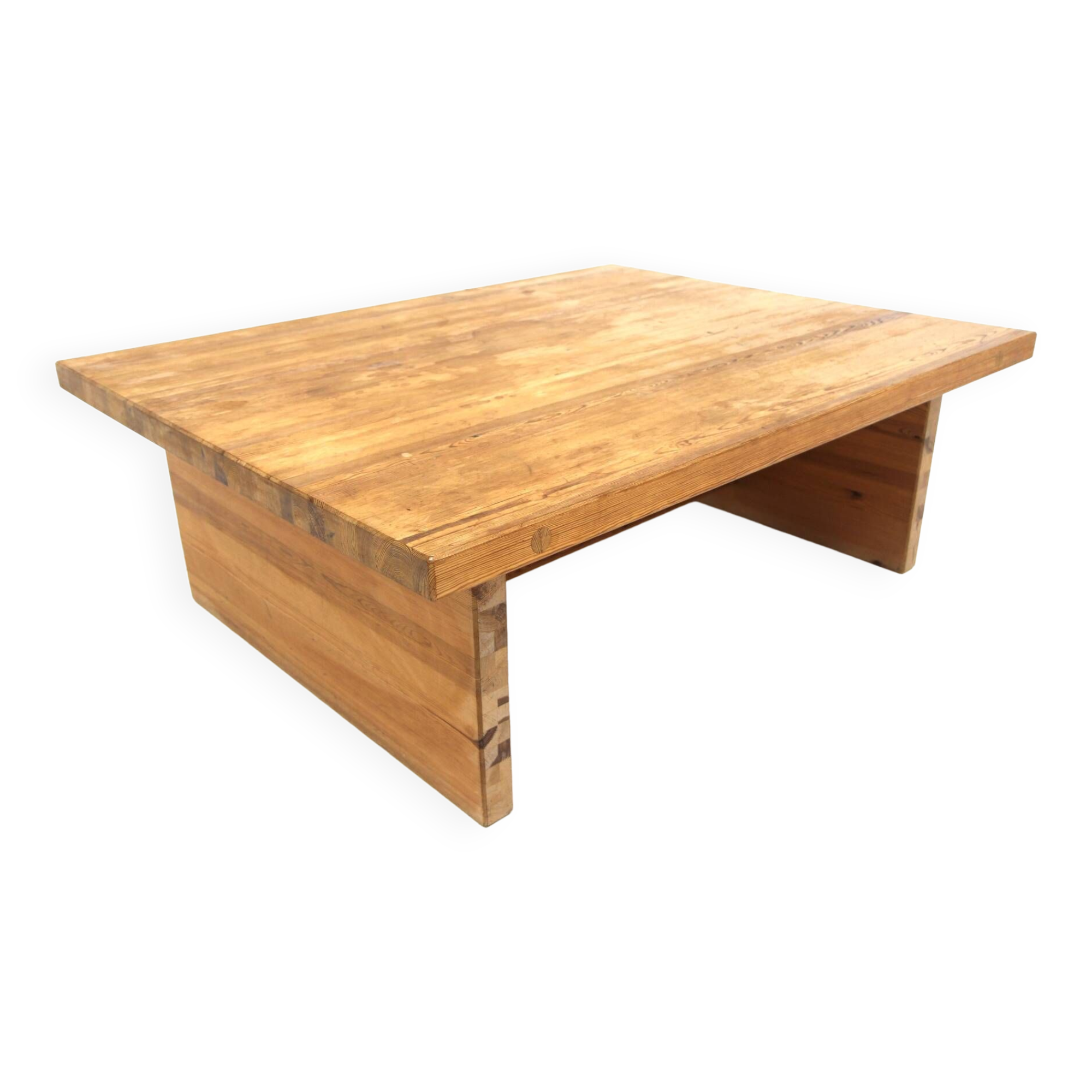 Scandinavian pine coffee table, Sweden, 1970